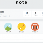 Ryo Sato noteページ